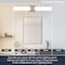 Luxrite 36 Inch Square LED Vanity Light Over Mirror Brushed Nickel 5CCT 2700K-5000K 30W 2000LM Dimmable ETL LR32178-1PK - alternate 5